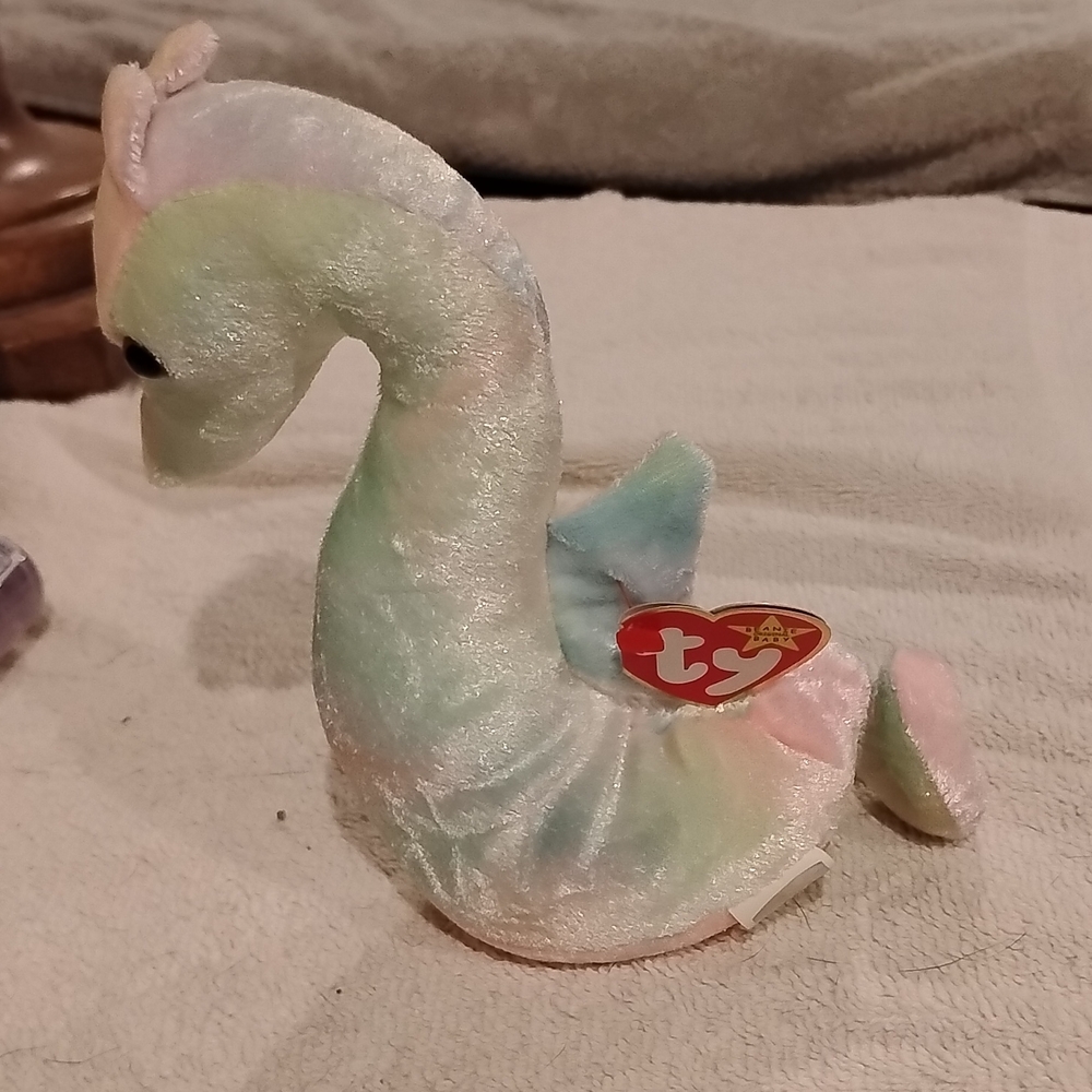 Ty Pastel Seahorse Stuffed Animal